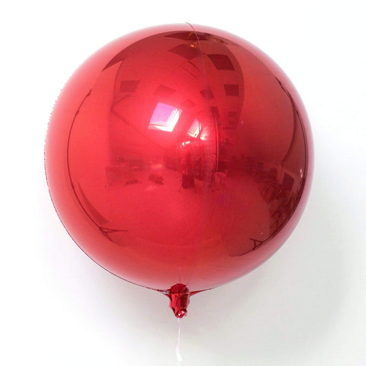 Red Balloons 16" | Orbz Balloons | Helium Balloons for Events Amscan