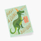 Rifle Paper Co Card - Dinosaur | Birthday Cards Online UK Rifle Paper