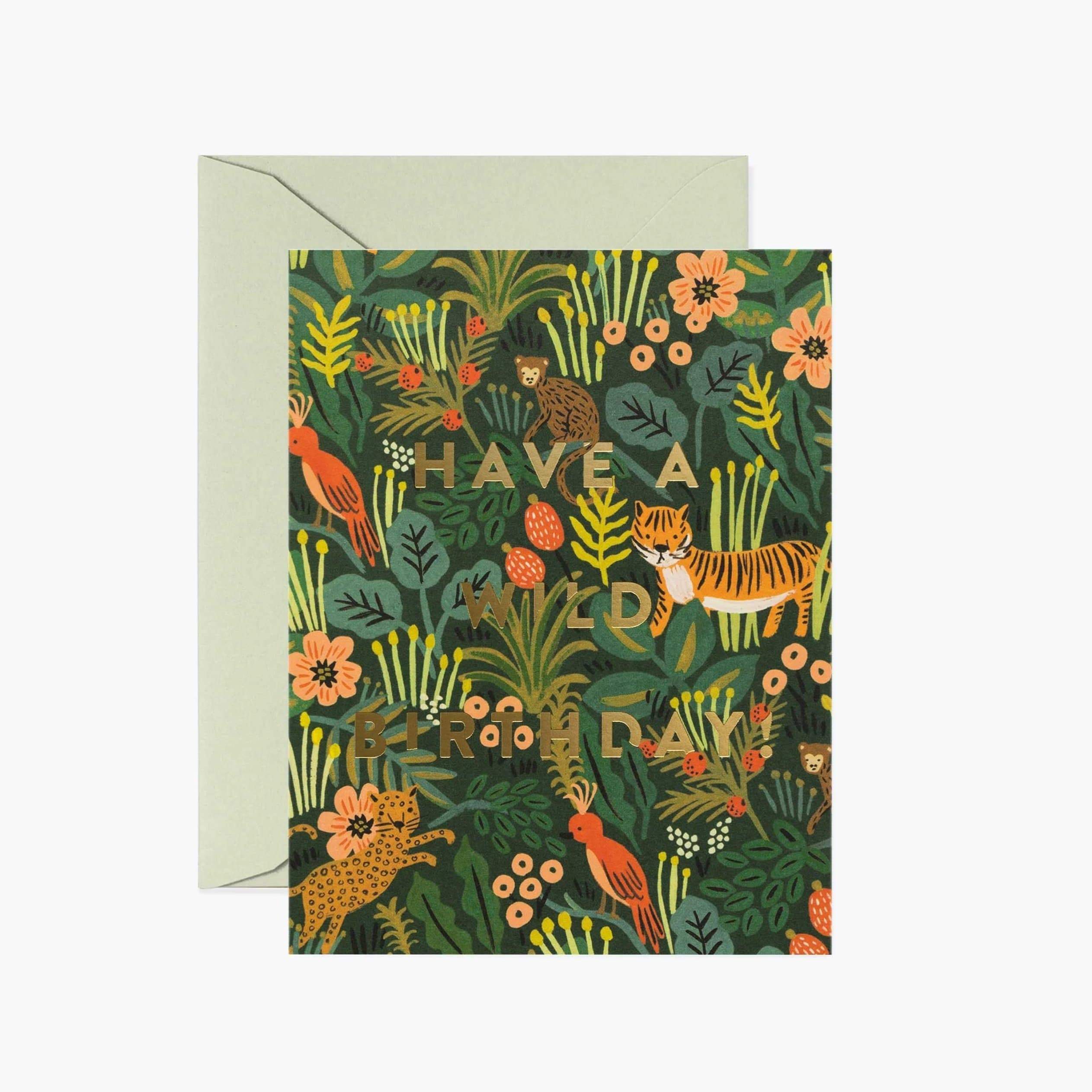 Rifle Paper Co Card Wild Birthday Birthday Cards Online UK Pretty