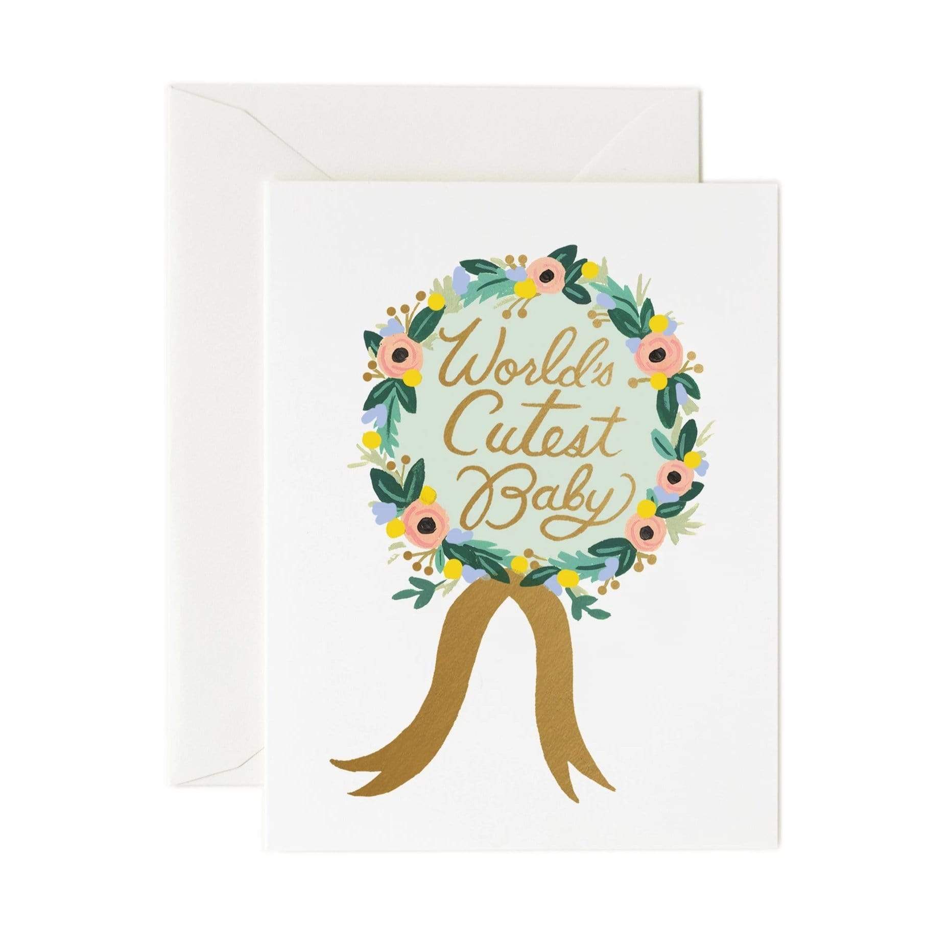 Rifle Paper Co Baby Card | Worlds Cutest Baby Card UK Rifle Paper
