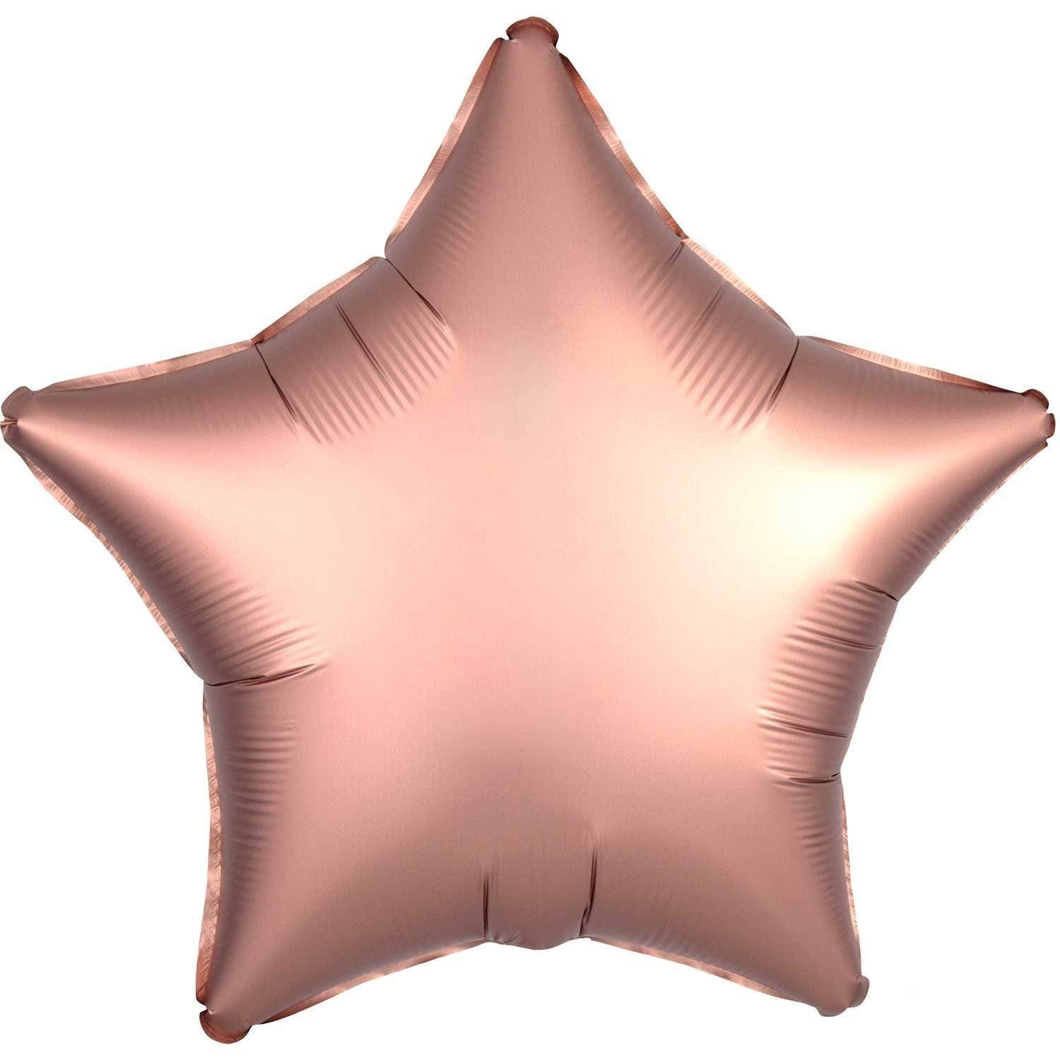 Rose Gold Star Balloon | Foil Balloons Online UK – Pretty Little Party Shop
