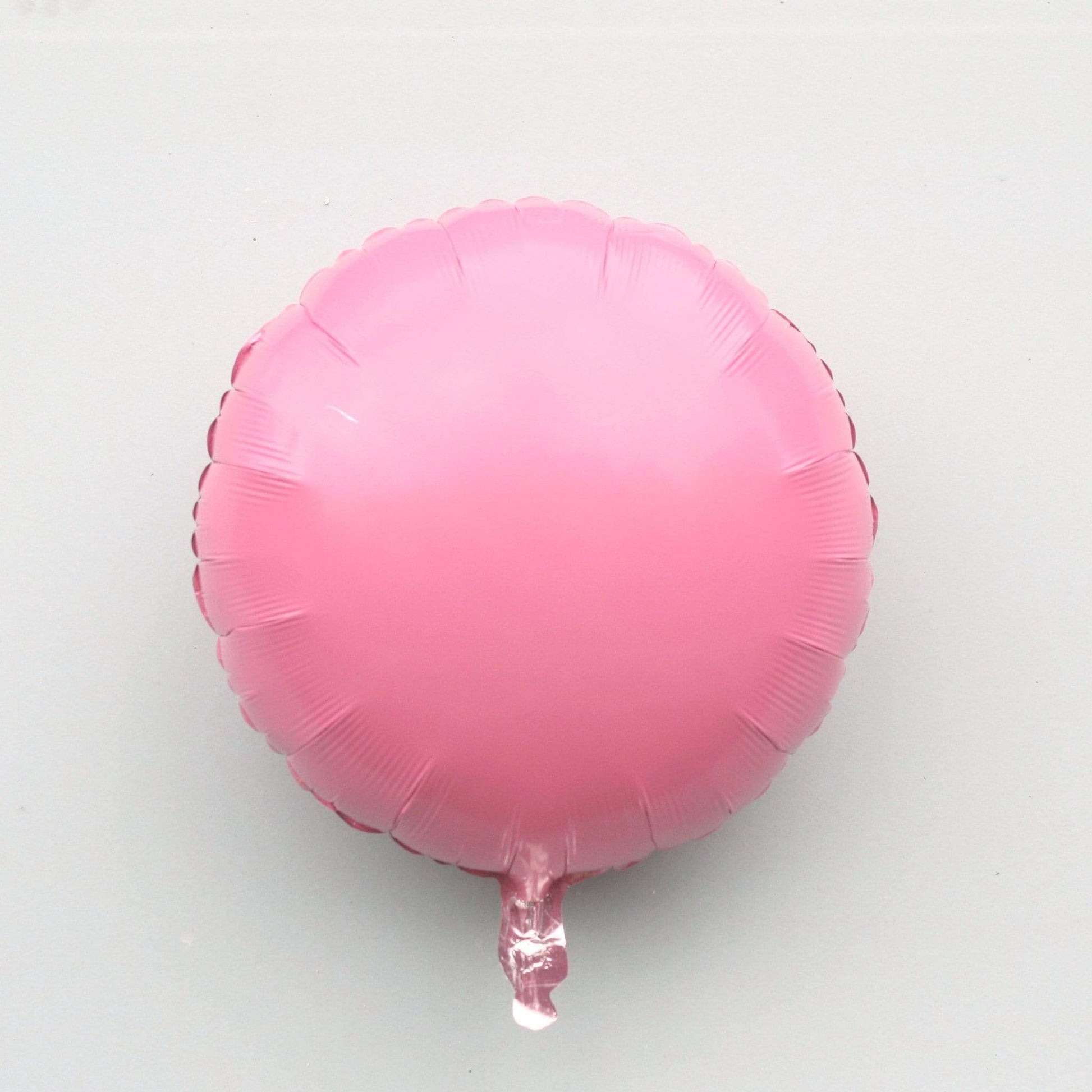 Rose Pink Round Foil Balloon | Helium Balloon | Online Balloonery Qualatex