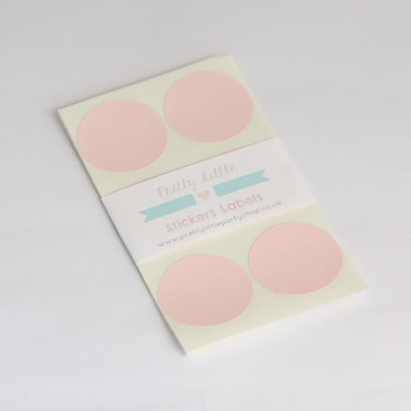 Round Sticker Labels For Gifting and Party Bags Pretty Little Party Shop