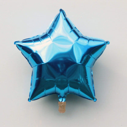 Sapphire Blue Star Foil Balloons | Helium Balloons | Online Balloonery Qualatex