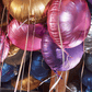 Satin Heart Balloon | Pomegranate Pink Balloons | Foil Balloons Online Anagram