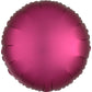 Satin Round Balloon | Pomegranate Pink Balloons | Foil Balloons Online Anagram