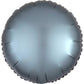 Satin Round Balloon | Steel Blue Balloons | Foil Balloons Online Anagram