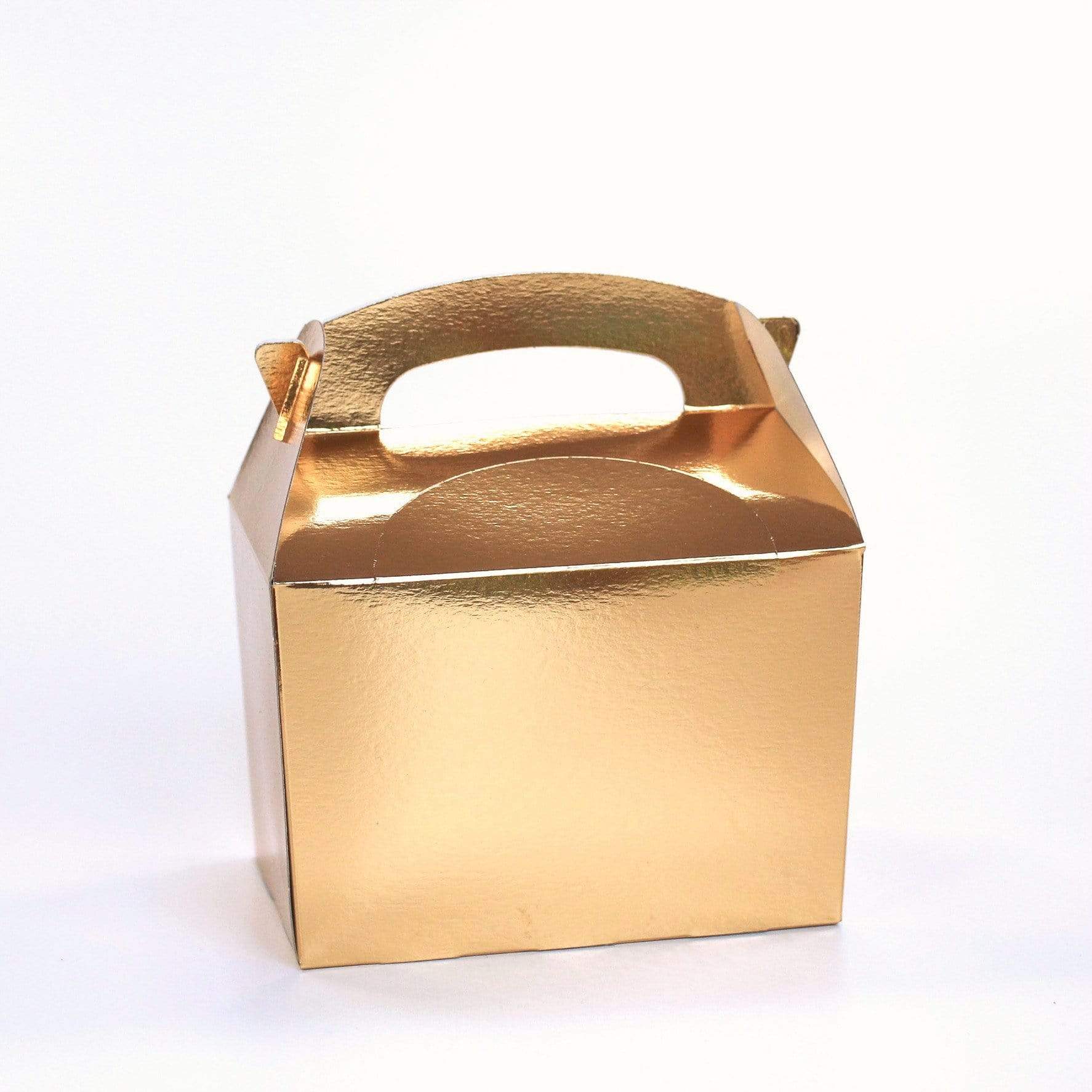 Gold Party Lunch Boxes | Party Boxes & Party Food Ideas Online UK Oaktree UK