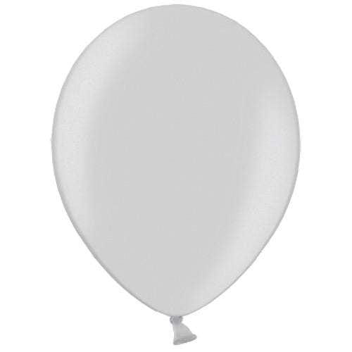 Silver Balloons | Plain Latex Balloons | Online Balloonery BELBAL