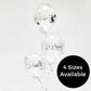 Confetti Filled Balloons | Silver Confetti Balloons UK Pretty Little Party Shop