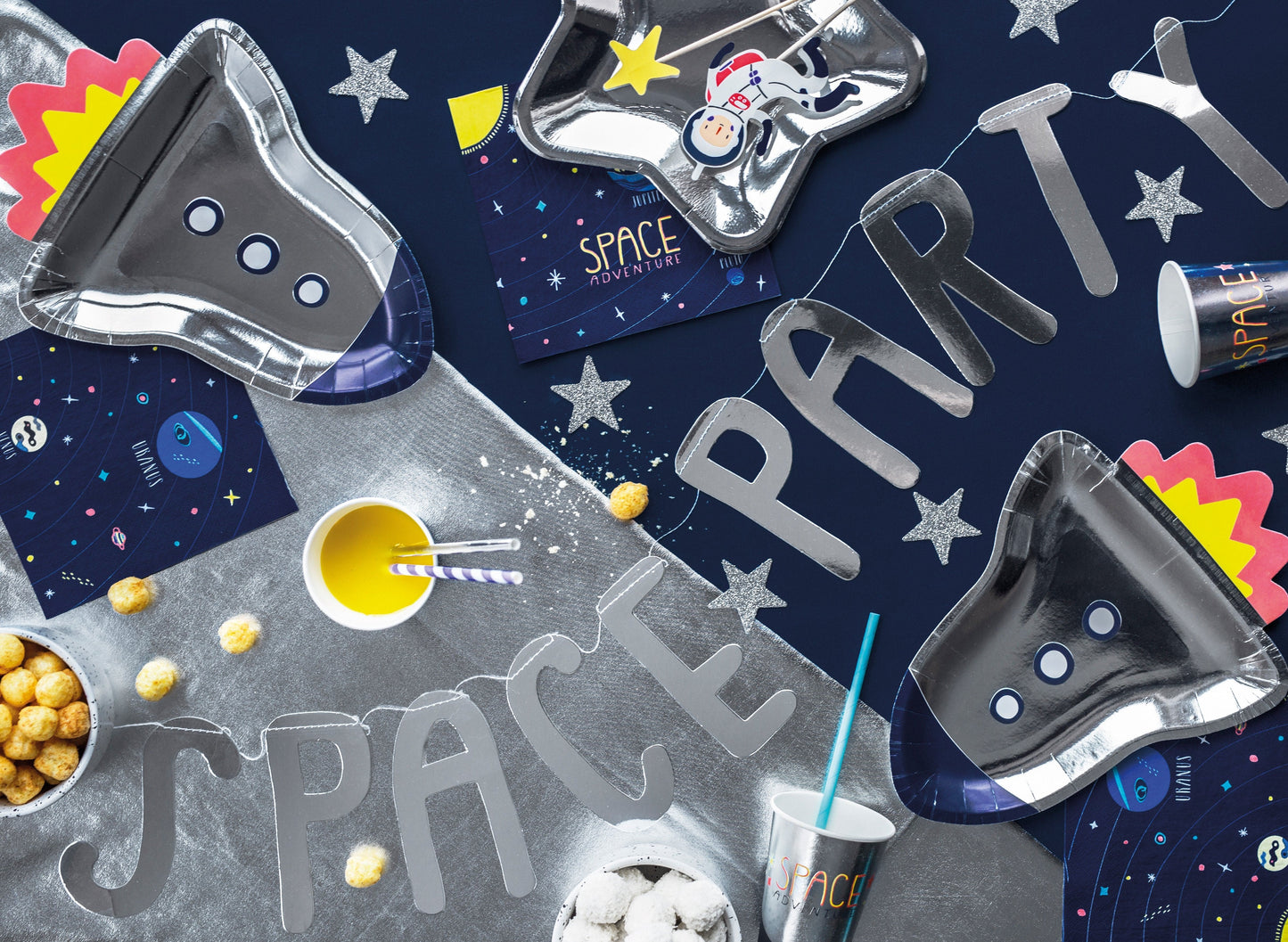 Space Party Banner | Outer Space Party Garland Decoration Party Deco