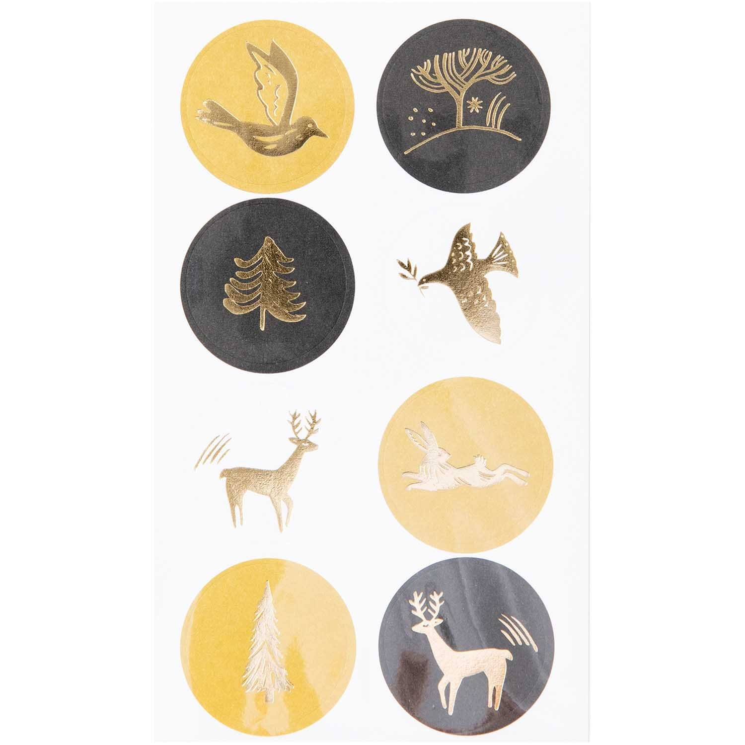Woodland Animal Stickers | Christmas Gifts and Packaging Rico Design