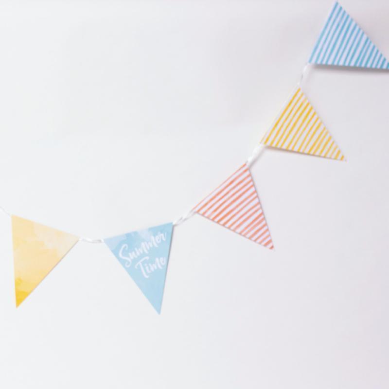 Summer Bunting | Summer Party Decoration | Summertime Party UK Party Deco