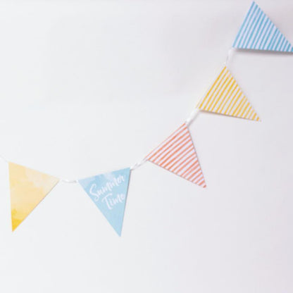 Summer Bunting | Summer Party Decoration | Summertime Party UK Party Deco