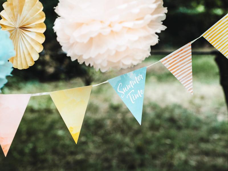 Summer Bunting | Summer Party Decoration | Summertime Party UK Party Deco