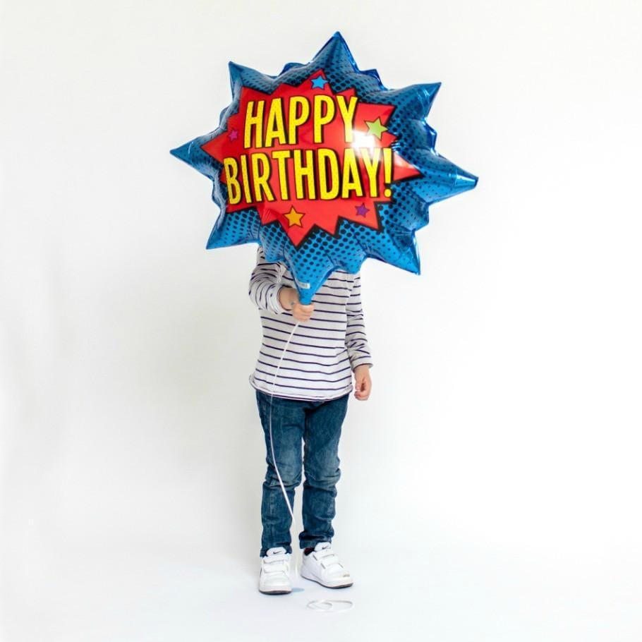Superhero Party Balloon | Foil Balloon Shapes | Online Party Balloons Betallic