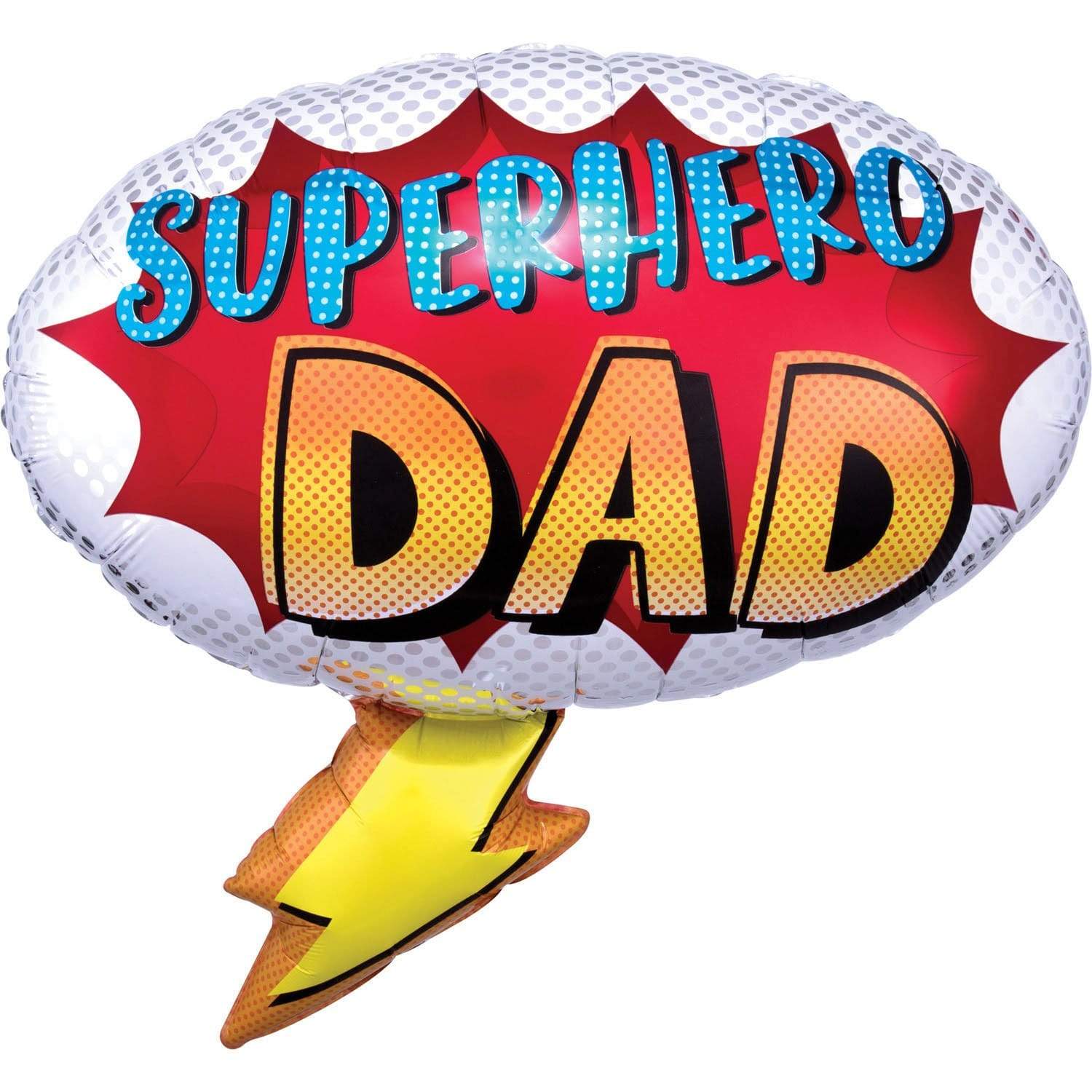 Superhero Dad Balloon | Fathers Day Balloons UK Balloon Market
