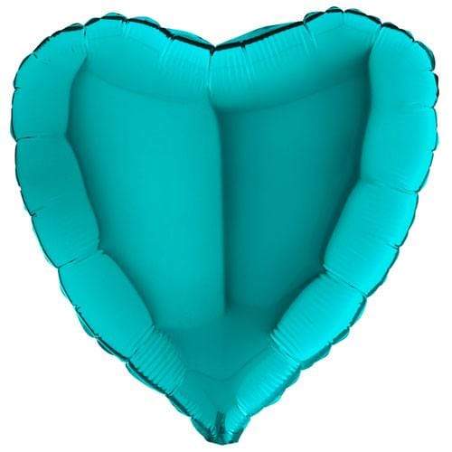 Tiffany Heart Shaped Balloon | Foil Balloons UK | Shop Our Balloonery Grabo