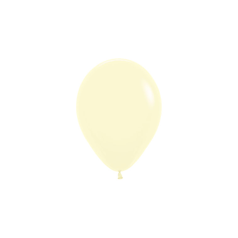 Pastel Balloons | 5 Inch Mini Matte Pastel Balloons | UK Balloons sempertex