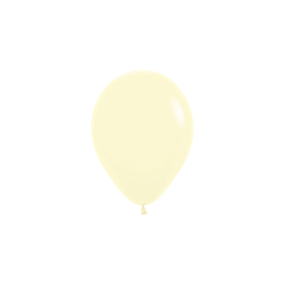 Pastel Balloons | 5 Inch Mini Matte Pastel Balloons | UK Balloons sempertex