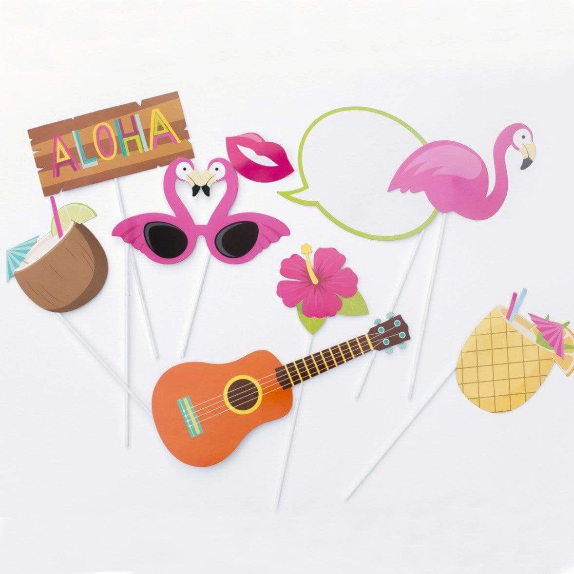 Party Photo Props | Party Props | Tropical Party Accessories Creative Converting