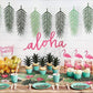 Tropical Cake Topper Decorations | Tropical Party Cake Topper Party Deco