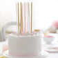 Ultra Tall Cake Candles | Tall Pink Party Candles | Talking Tables UK Talking Tables