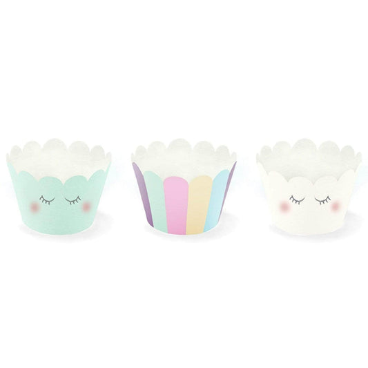 Unicorn Party Cupcake Cases | Birthday Cake Supplies Party Deco