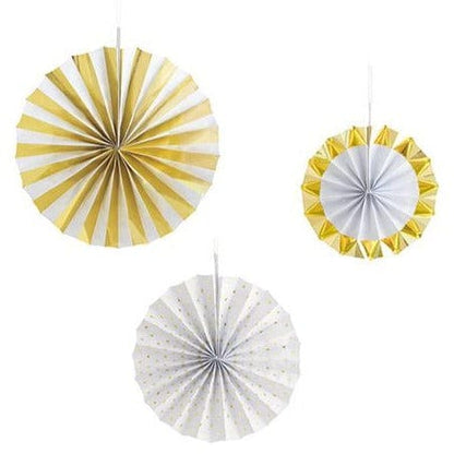 Paper Fan Rosette | Wedding Paper Decorations UK Unique