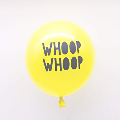 Whoop Whoop Balloons Pink | Modern Party Balloons | Online Balloonery Pretty Little Party Shop