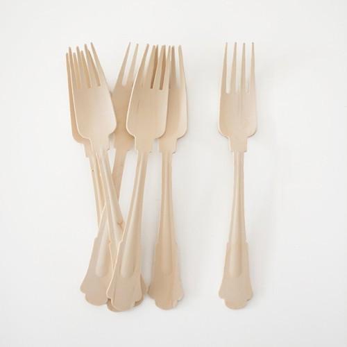 Premium Wooden Forks | Disposable Cutlery | Natural Eco Party UK Aliexpress