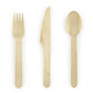 Natural Wooden Cutlery | Natural Eco Party Supplies UK Party Deco