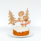 Woodland Party Cake Topper | Woodland Party Supplies & Decorations UK Party Deco