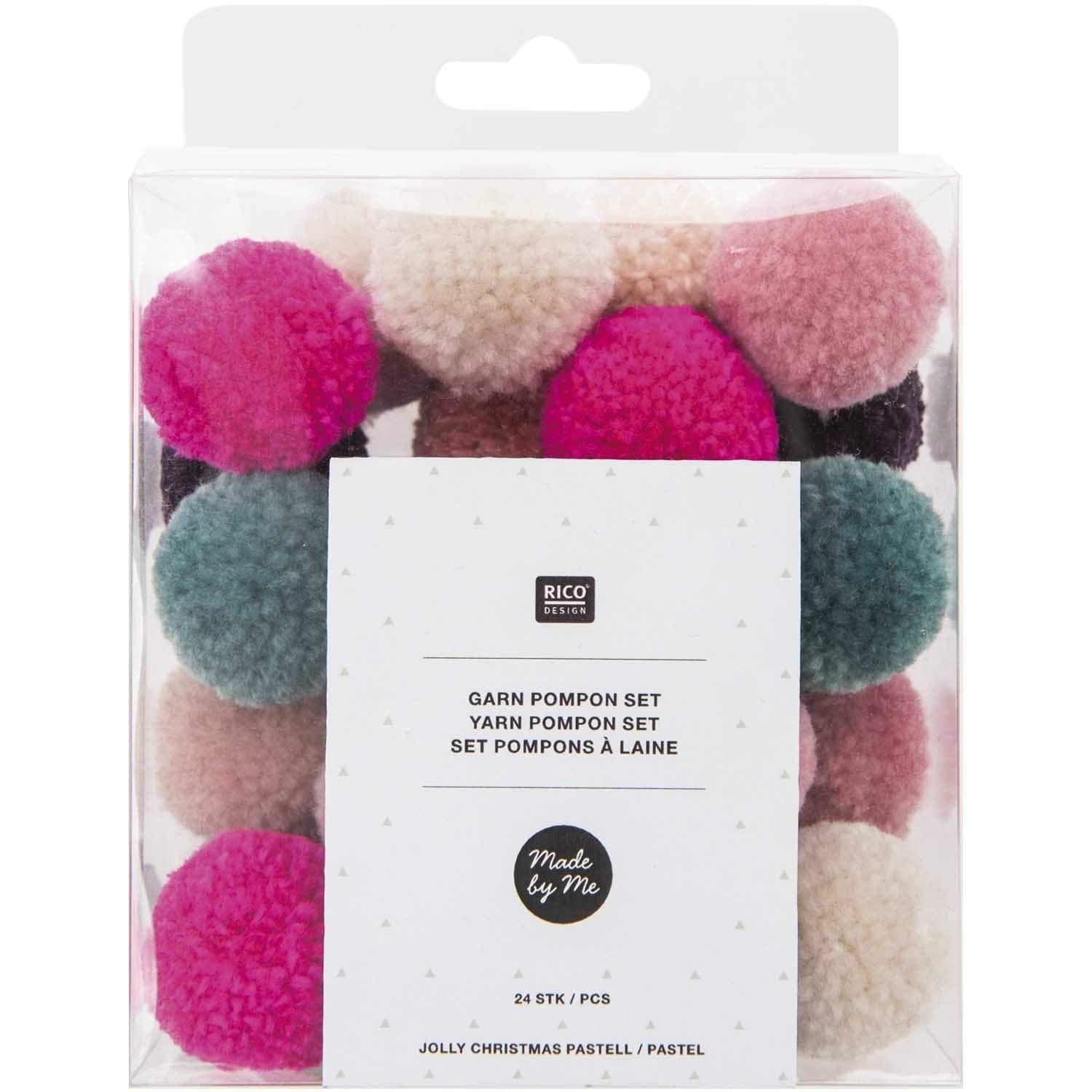 Yarn Pompoms | Wool Pompom Decorations | Pretty Little Party Shop