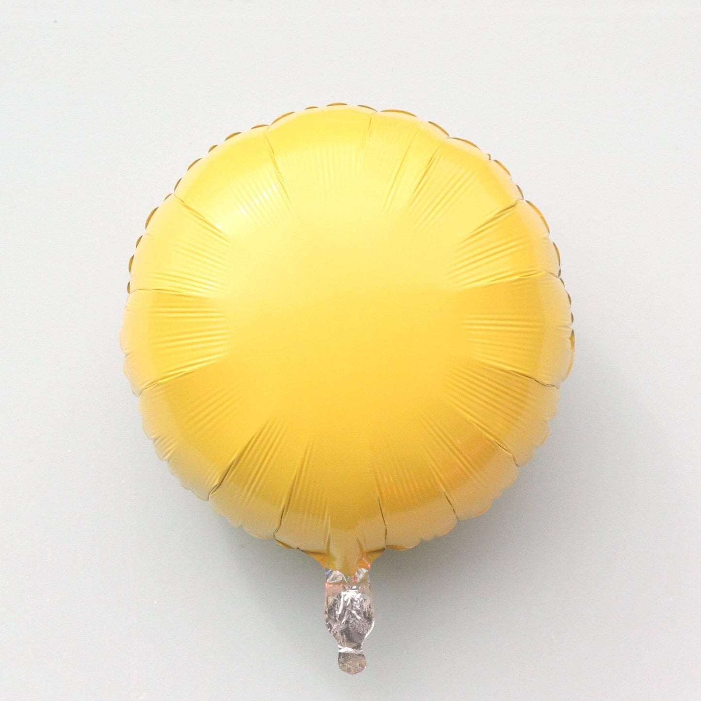 Yellow Round Foil Balloon | Helium Balloon | Online Balloonery Qualatex
